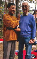 Tenzin Wangyal Rinpocze i Jerzy Strączyński