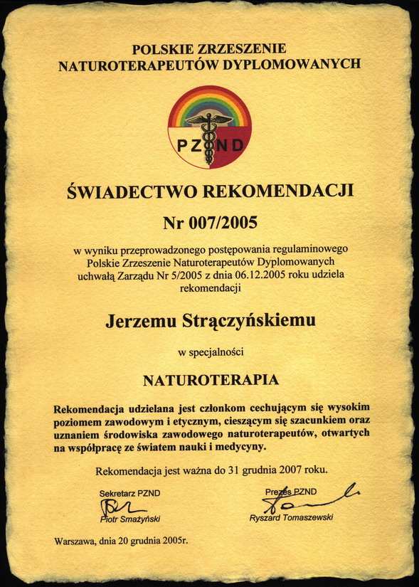 RekomendacjaPZND0072005JerzyStraczynski
